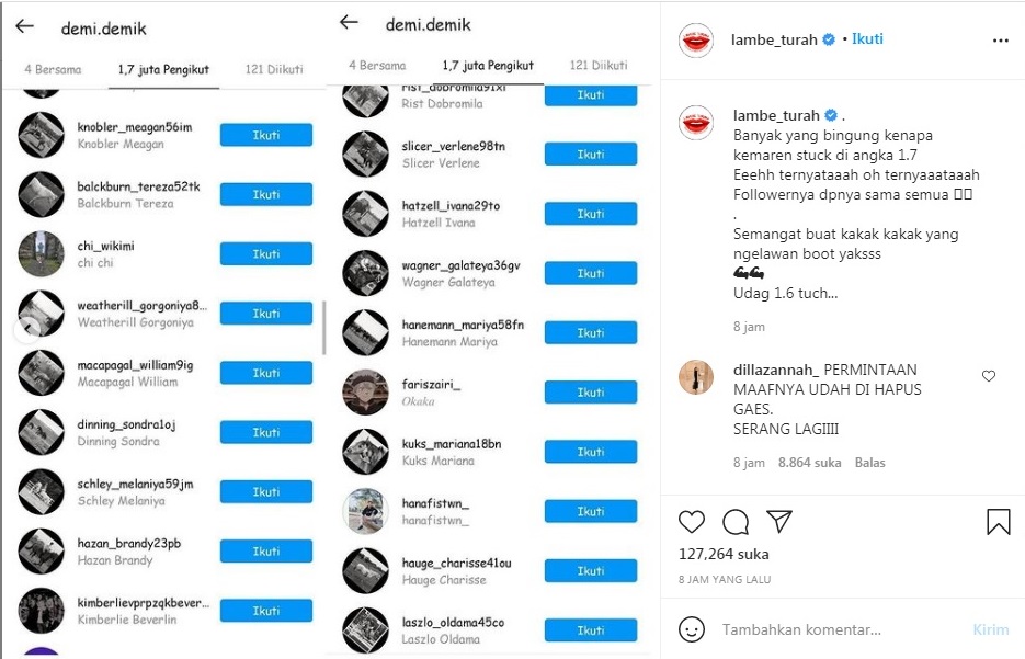 Followers Bertahan di Angka 1,7 Juta, Ternyata Ini Trik Licik Si Dayana