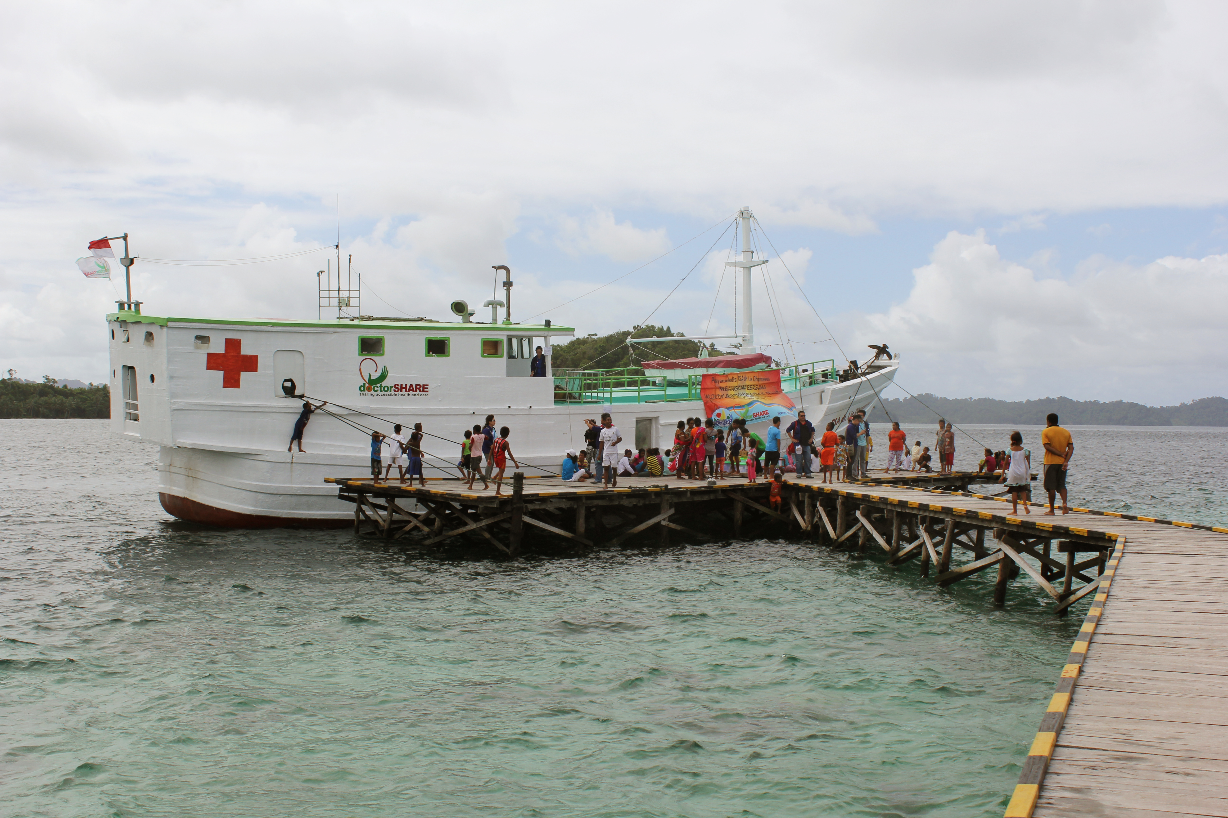 DoctorSHARE Bangun Rumah Sakit Apung Ketiga untuk Maluku