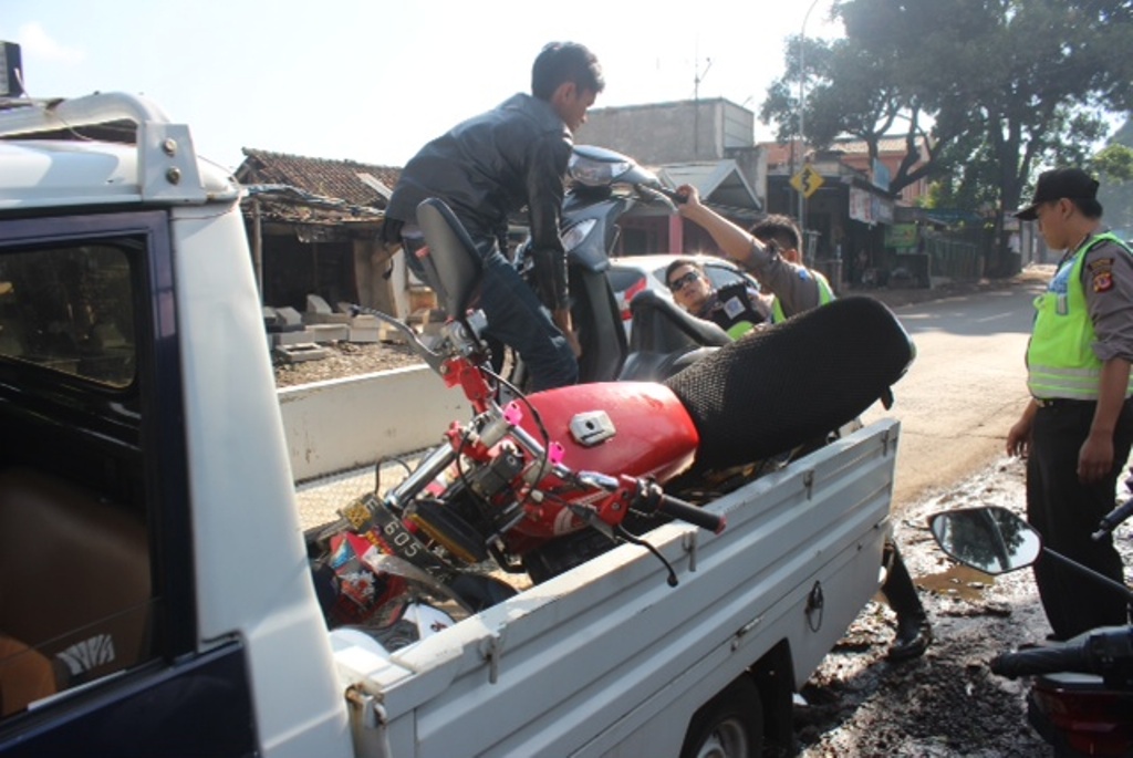 Tanjungsari Kerap Macet, Pemudik Nantikan Tol Cisumdawu