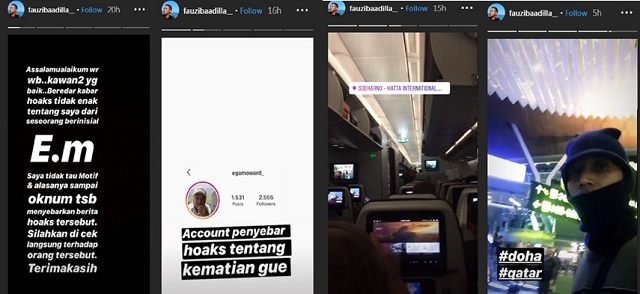 [Cek Fakta] Aktor Fauzi Baadilla Meninggal Dunia?