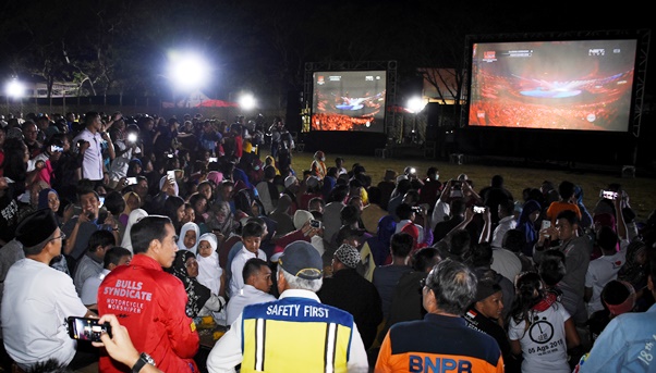 Bantuan rekontruksi korban gempa Lombok telah ditranfer