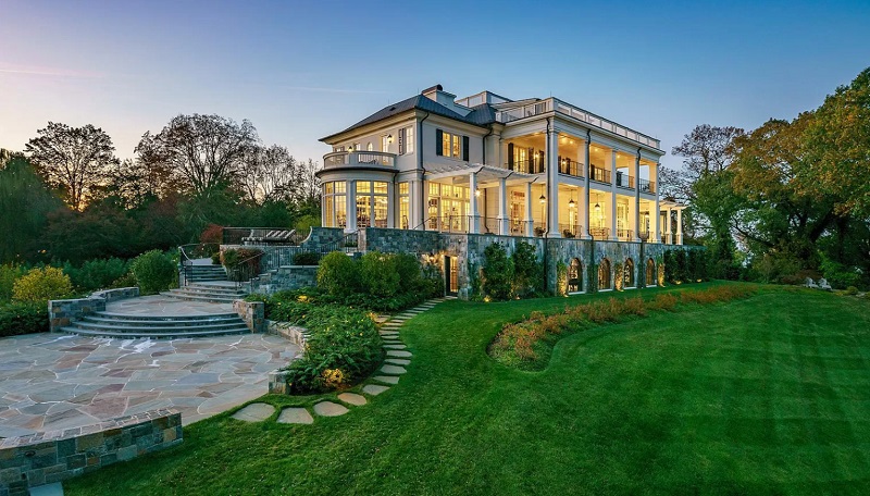 Terjual Rp713 Miliar, Intip Mewahnya Rumah Presiden AS Pertama George Washington
