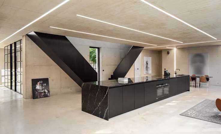 Ghost House, Rumah Bergaya Futuristik yang Tak Terlihat