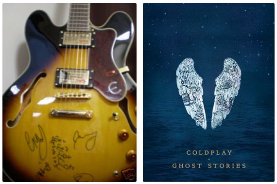 Coldplay Lelang Gitar Untuk Amal