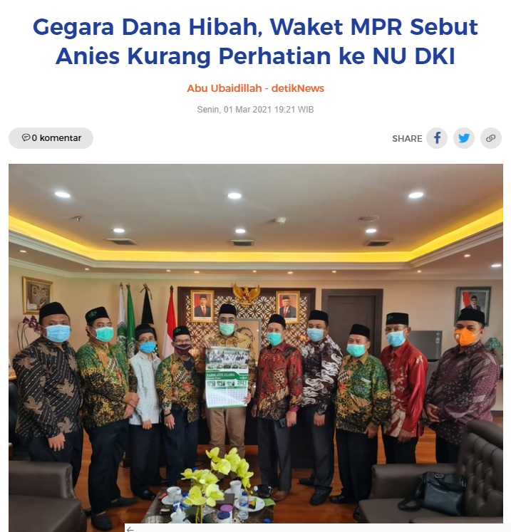 [Cek Fakta] Wakil Ketua MPR Jazilul Fawaid Mengumpat ke Anies Baswedan? Ini Faktanya