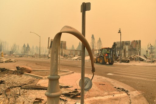 Kota Bersejarah Jadi Abu Akibat Kebakaran Hutan California