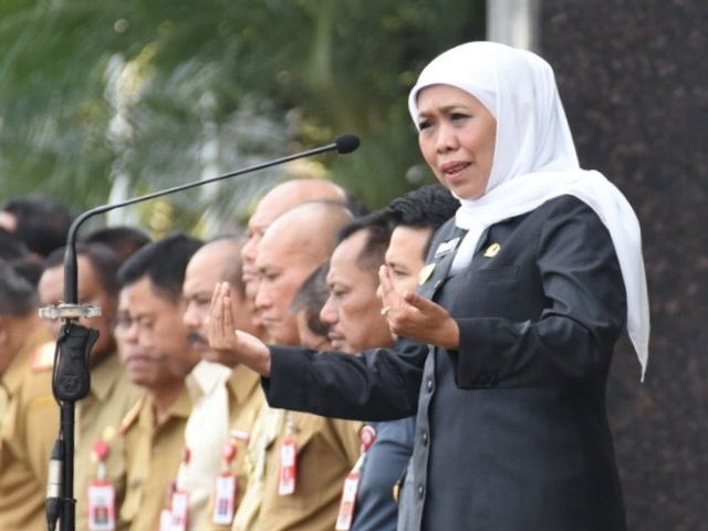 Wujudkan Jatim CETTAR, Khofifah Minta OPD Bersinergi