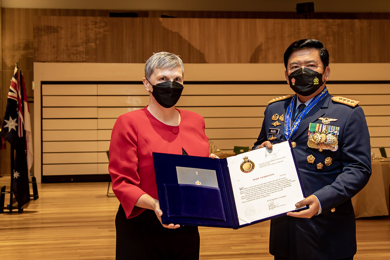 Panglima TNI Raih Penghormatan Tertinggi dari Australia