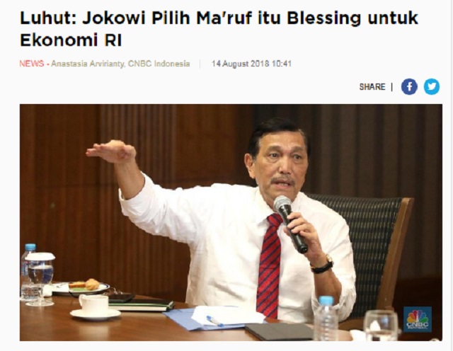 [Cek Fakta] Luhut Sebut Jokowi Hafal Alquran 40 Juz saat Usia 10 Tahun? Ini Faktanya