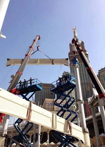 Jembatan Tawaf Masjidil Haram Dibongkar