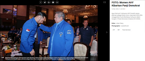 [Cek Fakta] SBY Titip Pesan ke AHY Jaga dan Rawat 'Karya' Hambalang yang Mangkrak? Ini Faktanya