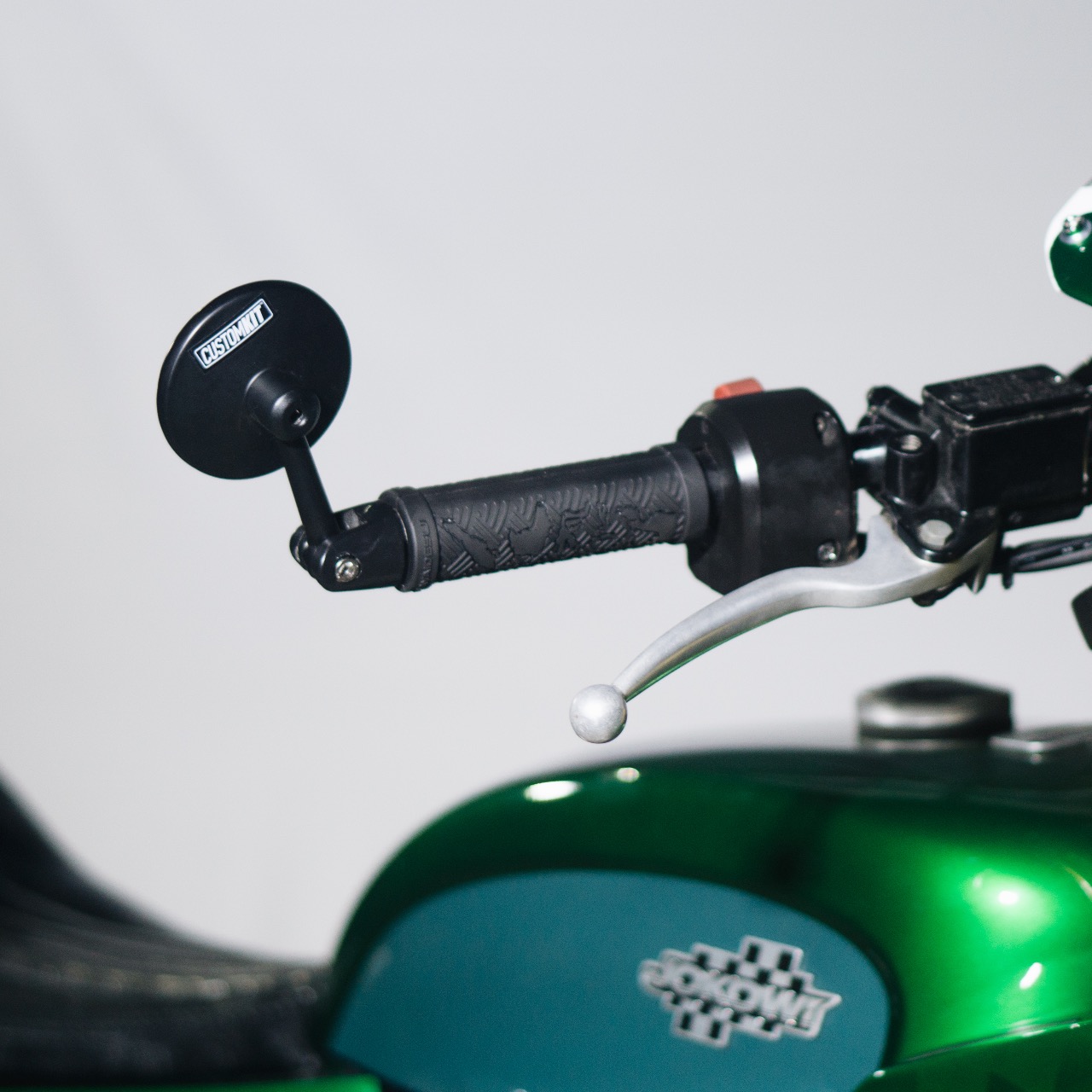 Handgrip Indonesia Satu buatan lokal di motor Jokowi