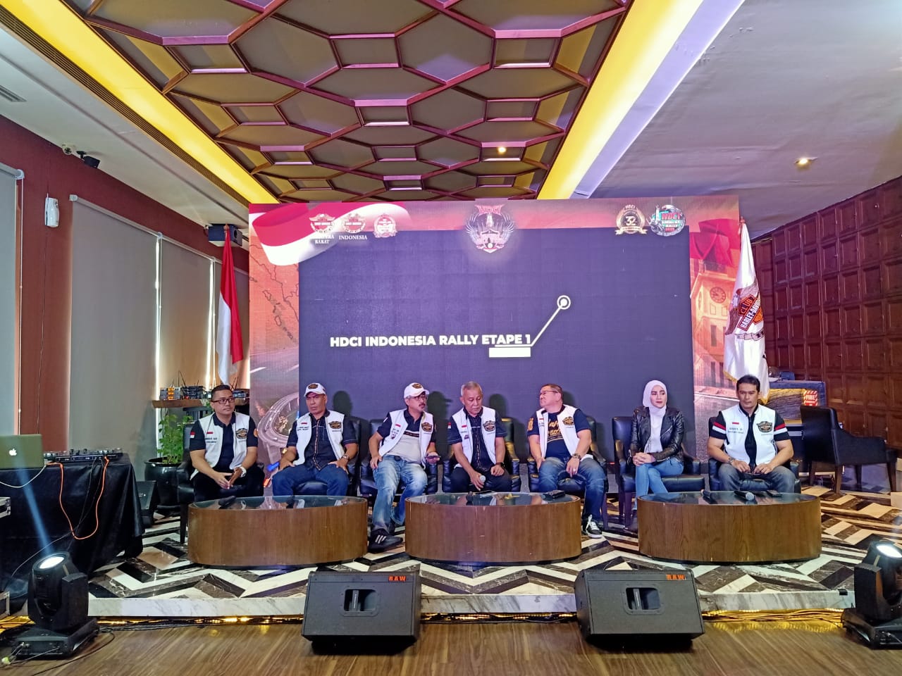 Konferensi pers HDCI terkait pelaksanaan Sumatera Bike Week 2022