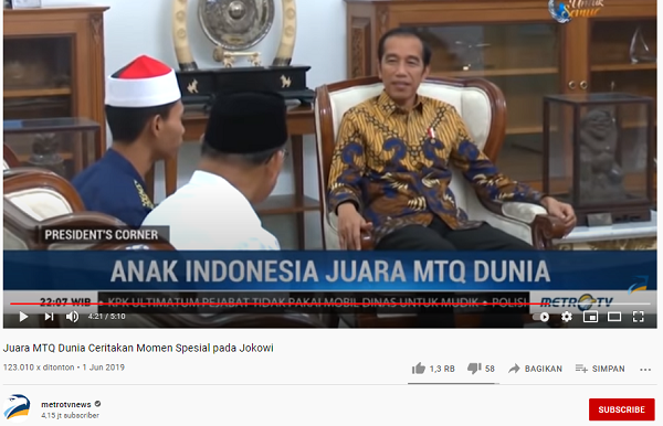 [Cek Fakta] Benarkah TV Nasional tidak Memberitakan Anak Indonesia Juara 1 MTQ Internasional di Turki? Ini Faktanya