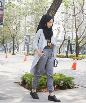 Model Baju Casual Sporty Hijab