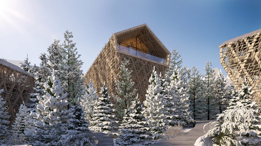 Hotel Menyerupai Rumah Pohon Raksasa di Austria