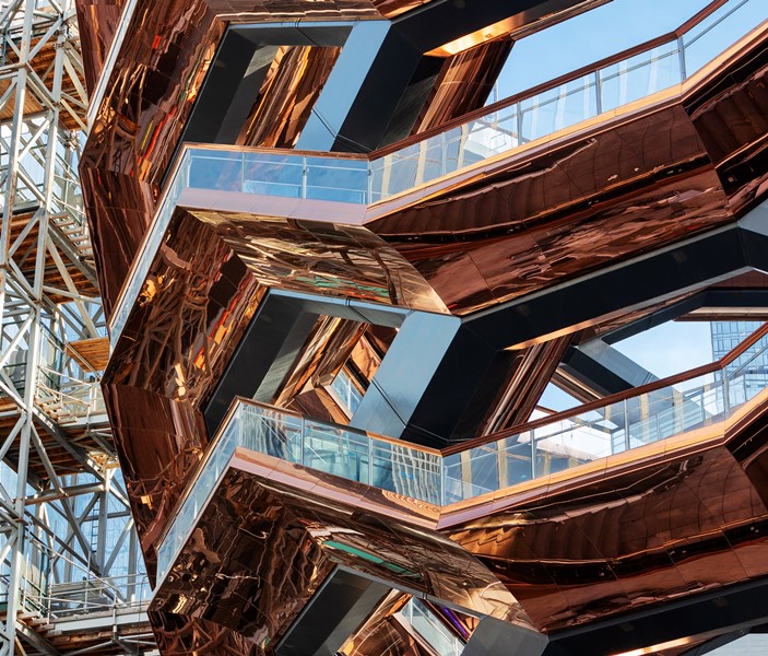 Bangunan Mirip Sarang Lebah di Hudson Yards