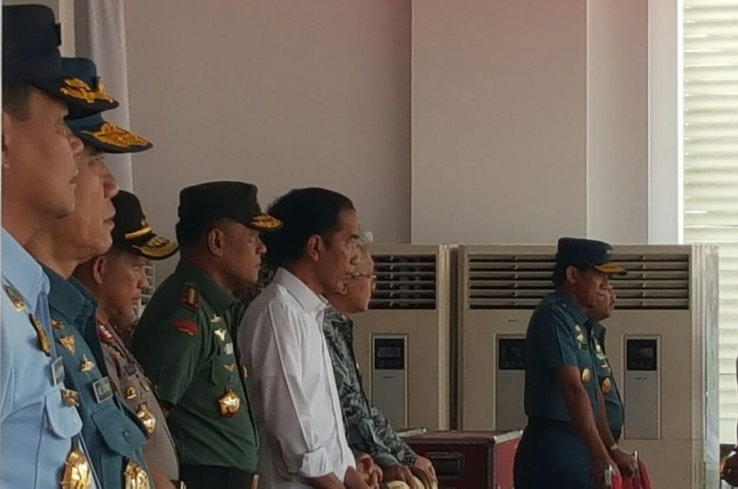 Presiden Saksikan Gladi Bersih Perayaan HUT ke-71 RI