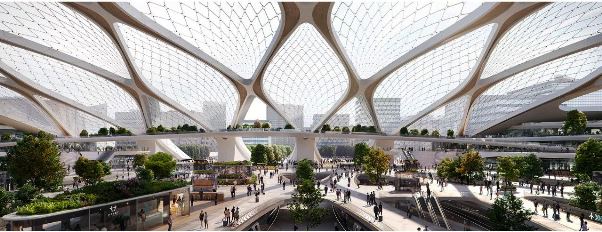 Hyperloop, Stasiun KA dengan Cadangan Energi