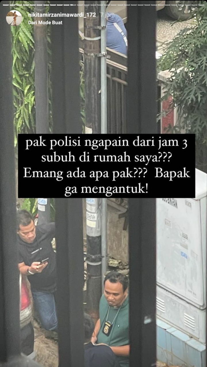 Rumahnya Dikepung Polisi, Nikita Mirzani Sampaikan Ini ke Kapolri