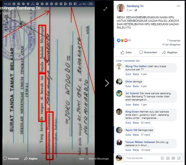 [Cek Fakta] Megawati sedang Membusukkan Nama KPU untuk Membongkar Ijazah Palsu Jokowi? Ini Faktanya