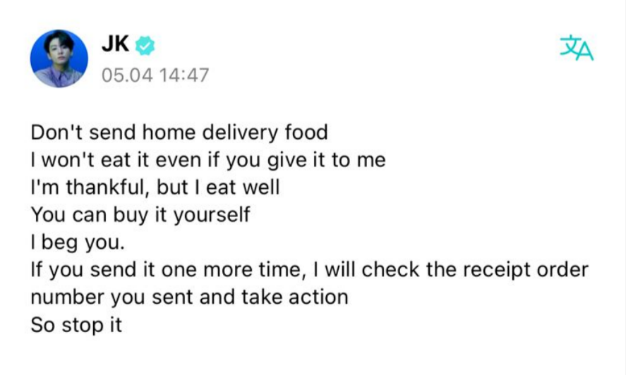 Jungkook BTS Geram pada Sasaeng, Beri Teguran Keras!