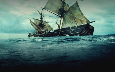 Bergulat dengan Paus Raksasa dalam In the Heart of the Sea