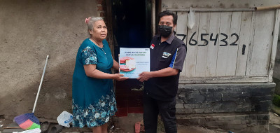 500 Mustahik di Beberapa Daerah Dapat Kado Akhir Tahun