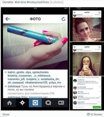 Pakai <i>Make-Up</i> Jarahan di MH17, Gadis Ukraina Dimaki-maki
