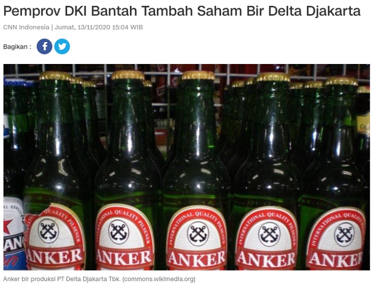 [Cek Fakta] Miras di DKI Sudah Halal? Ini Faktanya