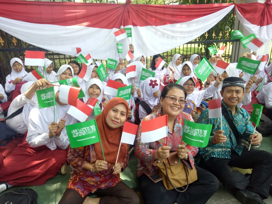 Istana Bogor Menyambut Raja Arab