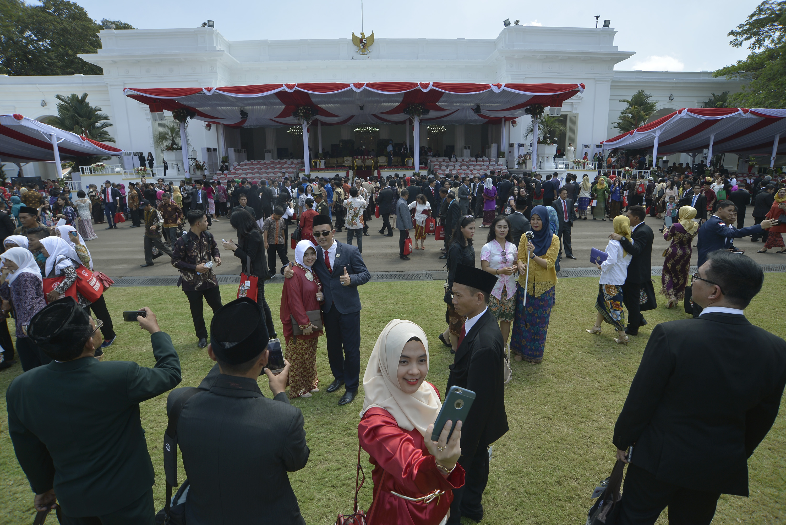 Upacara HUT RI di Istana, Sakral dan Meriah Berpadu