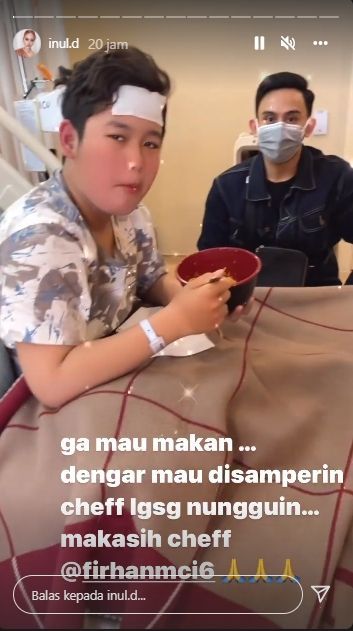 Anak Tak Mau Makan saat Dirawat di RS, Inul Datangkan Juara Masterchef