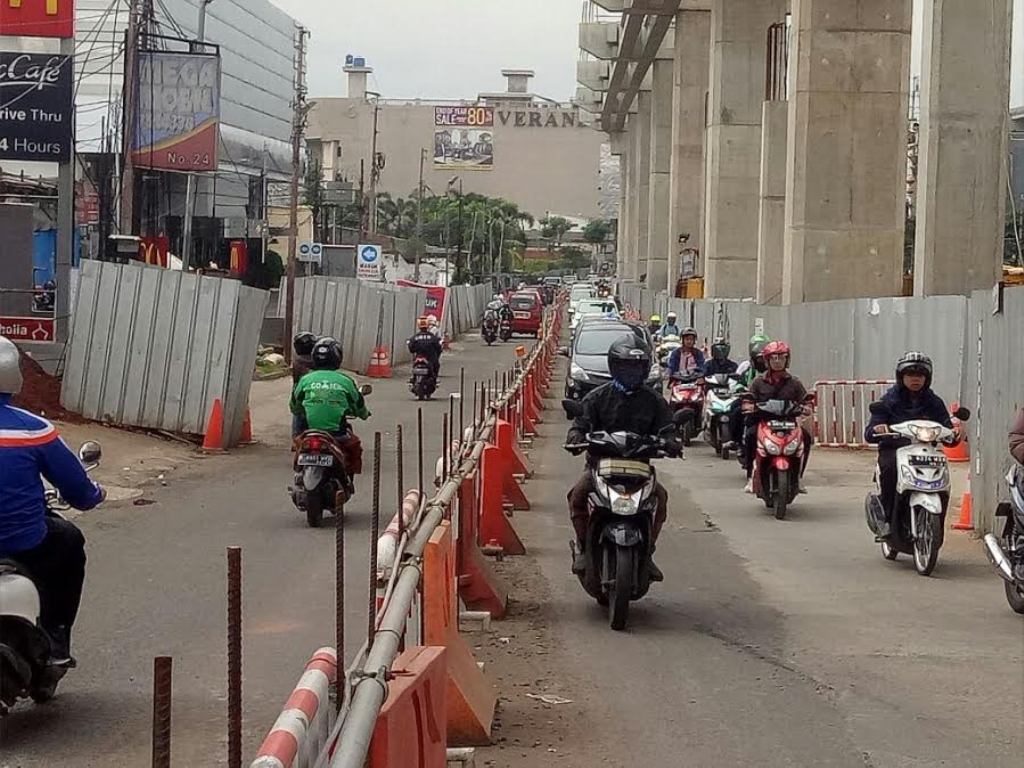Rekayasa Lalu Lintas Selama Pembangunan Stasiun MRT Haji Nawi