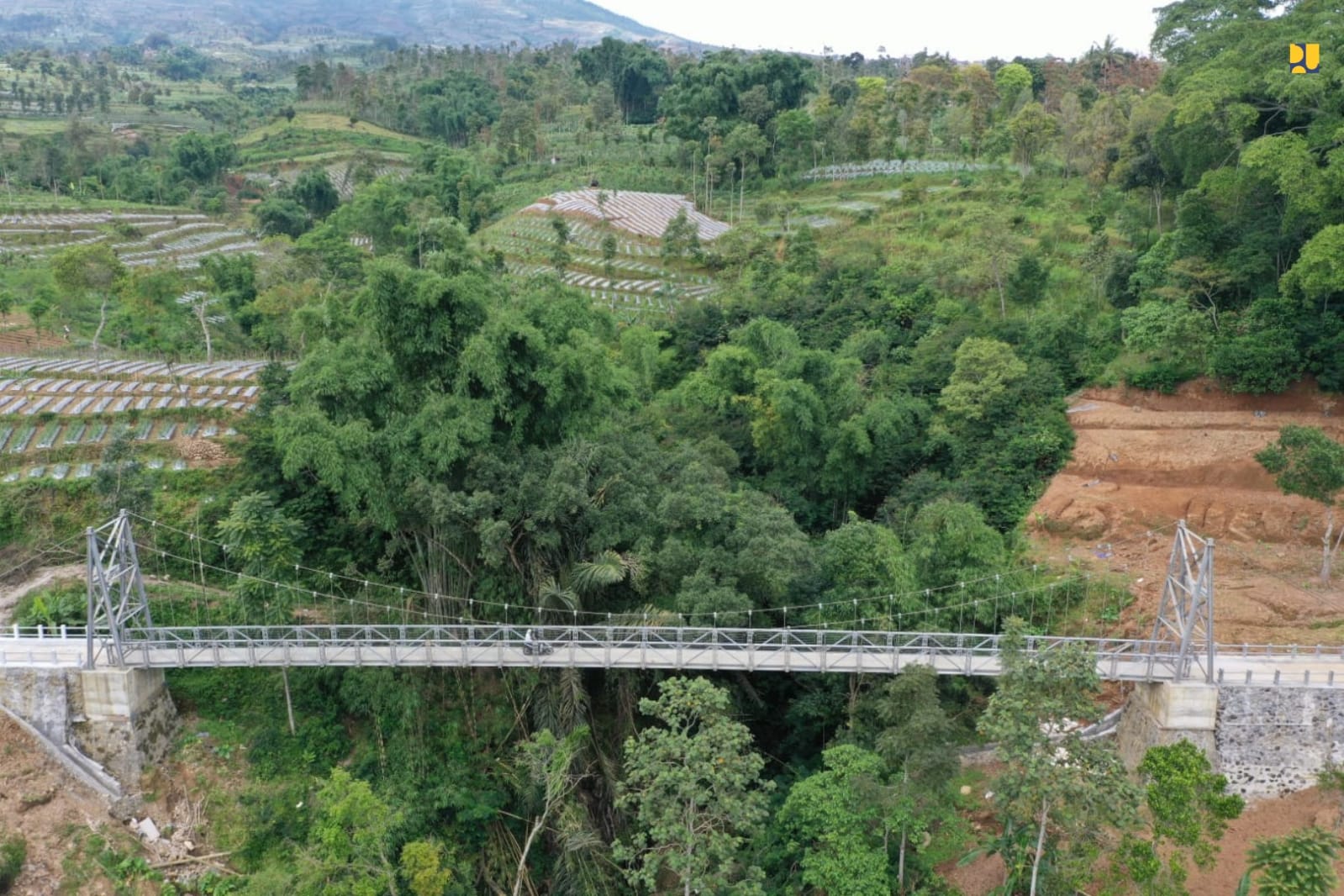 Begini Penampakan Dua Jembatan Gantung di Jawa Tengah