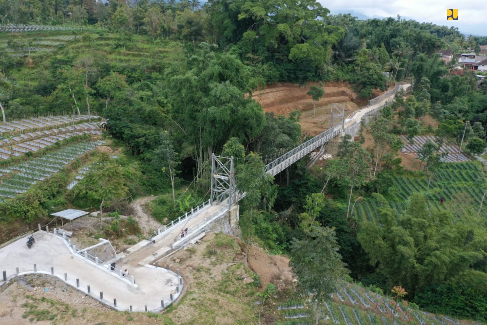 Begini Penampakan Dua Jembatan Gantung di Jawa Tengah