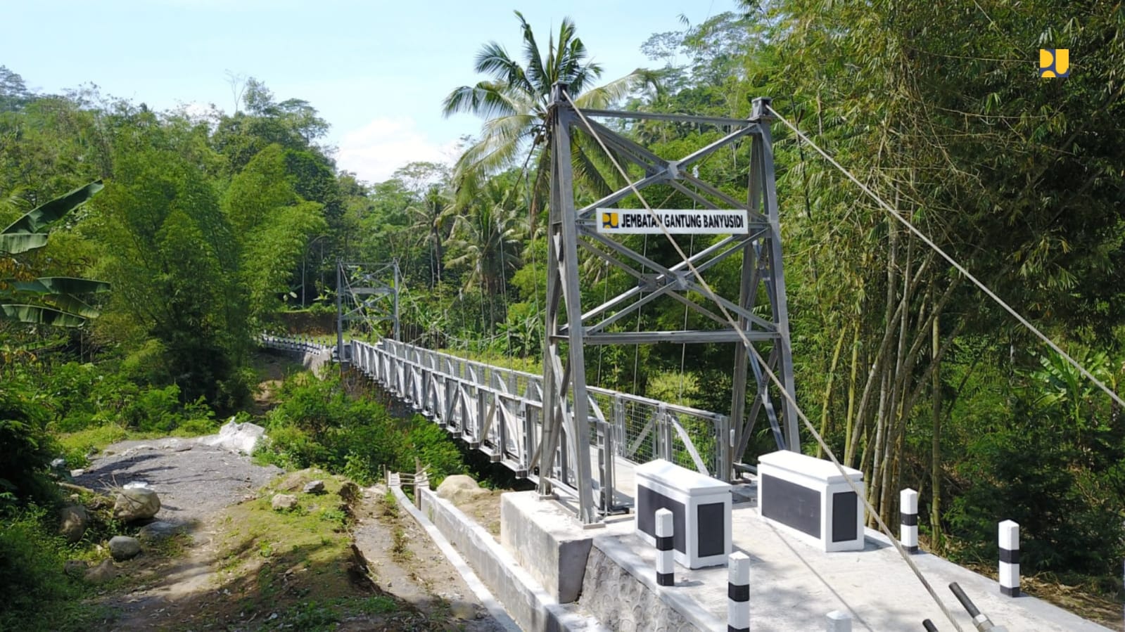 Begini Penampakan Dua Jembatan Gantung di Jawa Tengah
