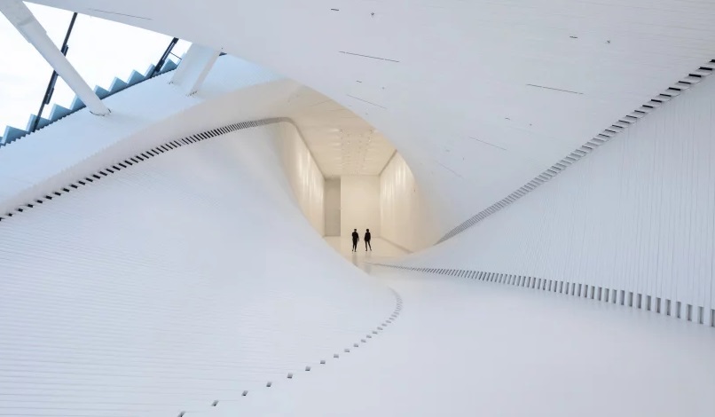 The Twist, Jembatan Meliuk dengan Museum di Dalamnya