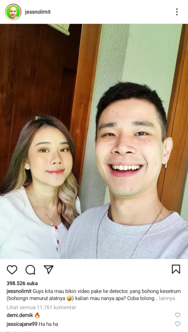 Dayana Kepergok 'Kode-kode' Jess No Limit, Warganet: <i>Sok Asik Lu</i>