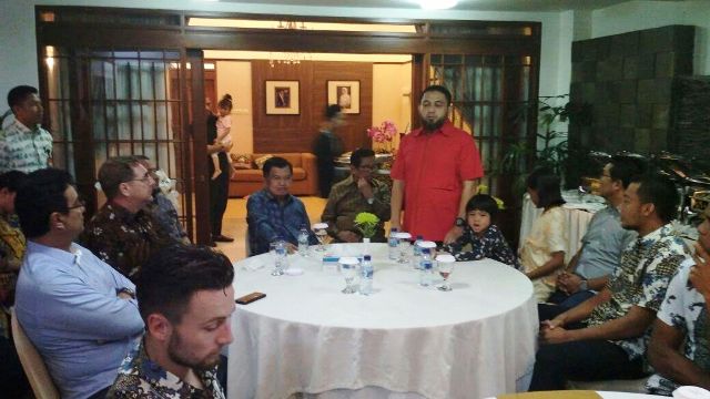 Open House, JK Menerima Kunjungan Skuat PSM Makassar