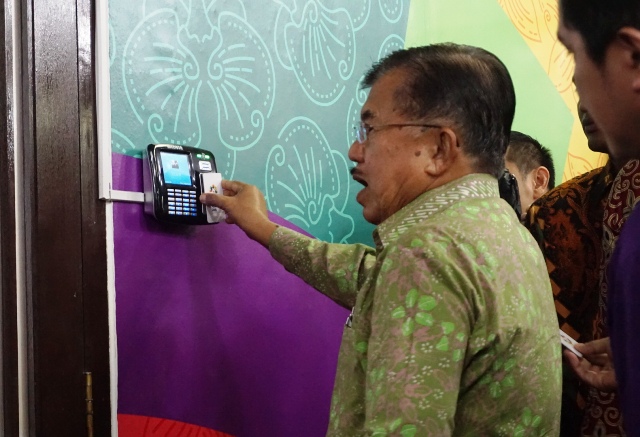 Jusuf Kalla Resmikan Ruang Kendali dan Monitor Asian Games