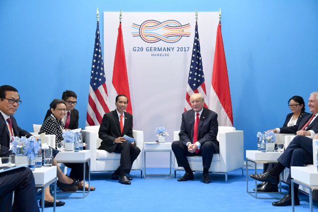 Jokowi-Trump Sepakati Peningkatan Kerja Sama Ekonomi dan Pemberantasan Terorisme