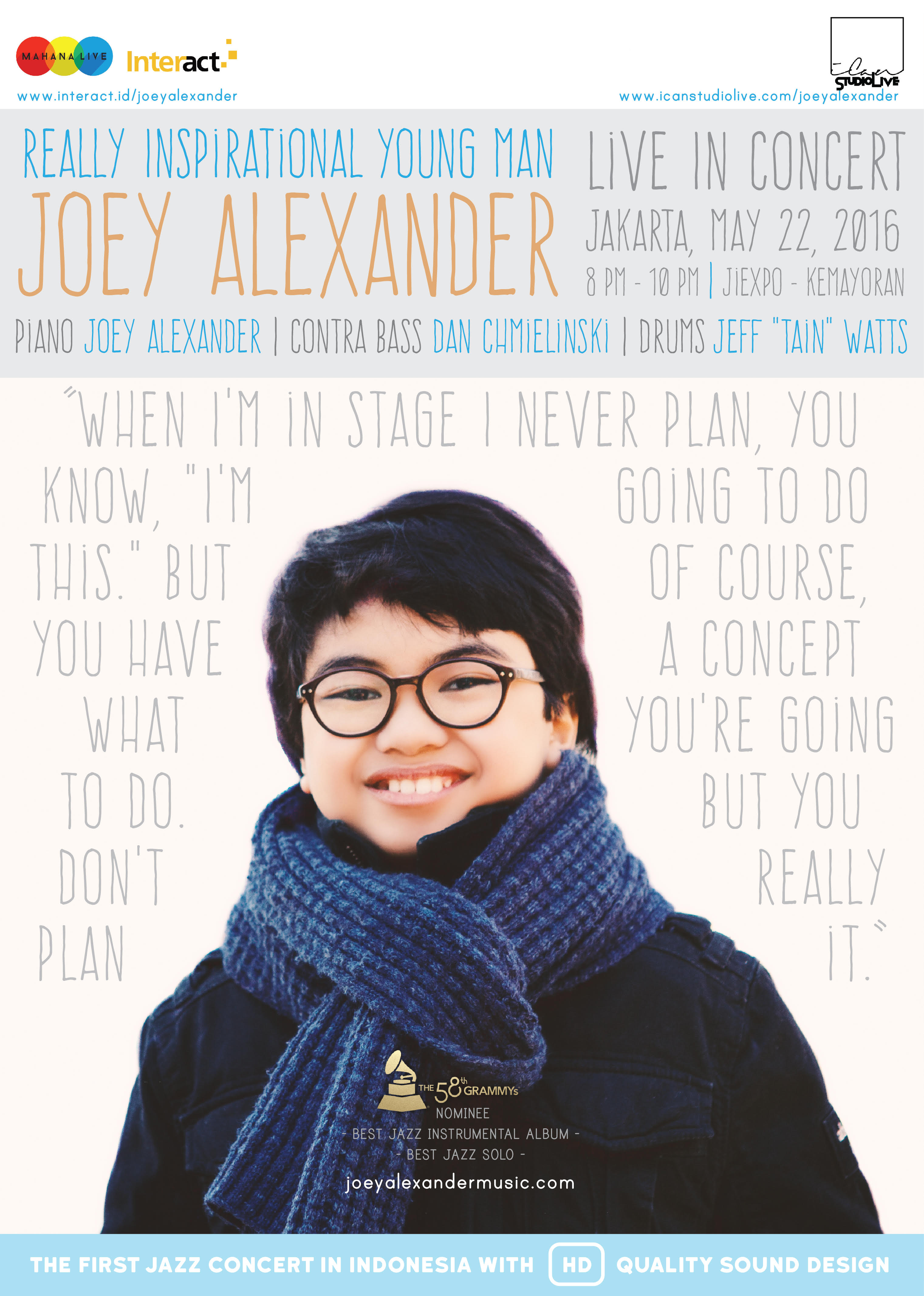 Joey Alexander: Musik yang Memilih Saya