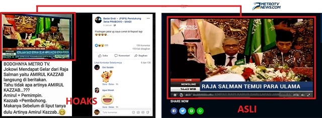 Arab Saudi Beri Gelar <i>Amirul</i> <i>Kazzab</i> untuk Jokowi, yang Berarti Pemimpin Pembohong? Ini Faktanya