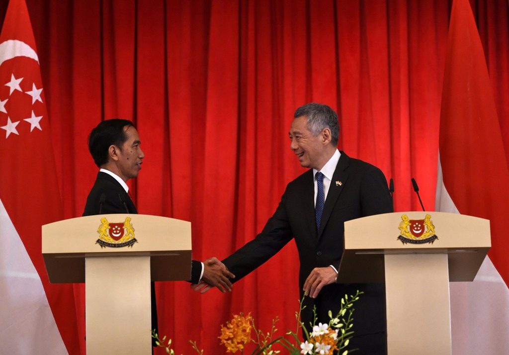 Polemik Bendera di Kunjungan Jokowi ke Singapura, Ini Penjelasannya