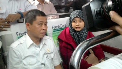 Menteri Perhubungan Sambangi Pemudik di Stasiun Pasar Senen