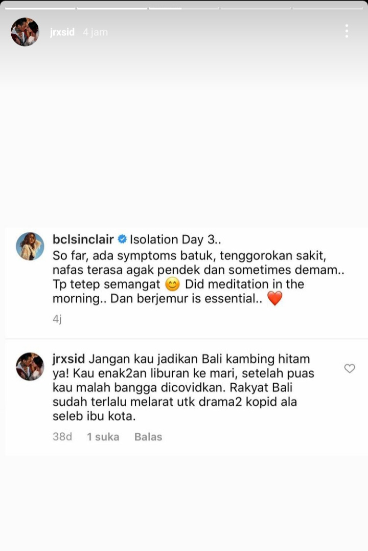 BCL Positif Covid-19, Jerinx: Drama ala Seleb Ibukota