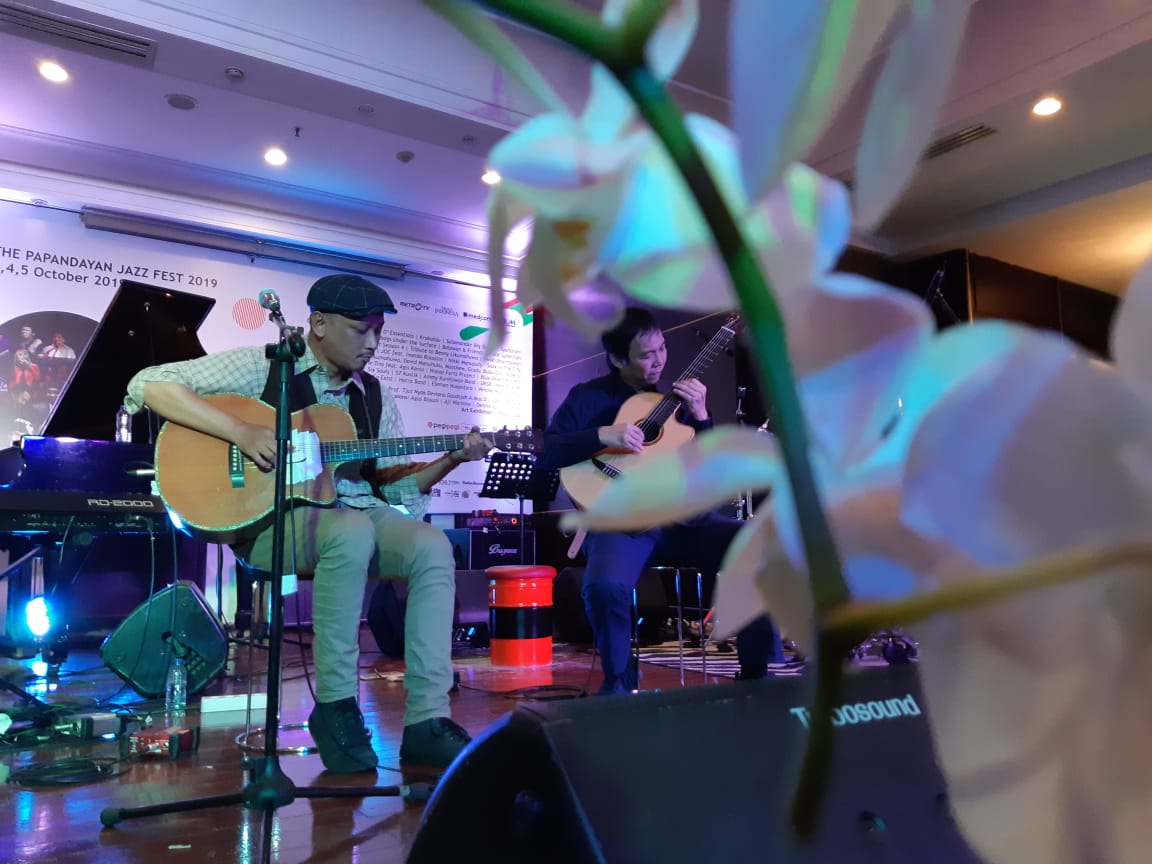 Belajar Gitar Bersama Jubing di The Papandayan Jazz Fest 2019