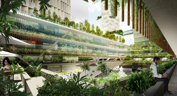 Jurong, Pusat Bisnis dengan Taman Raksasa