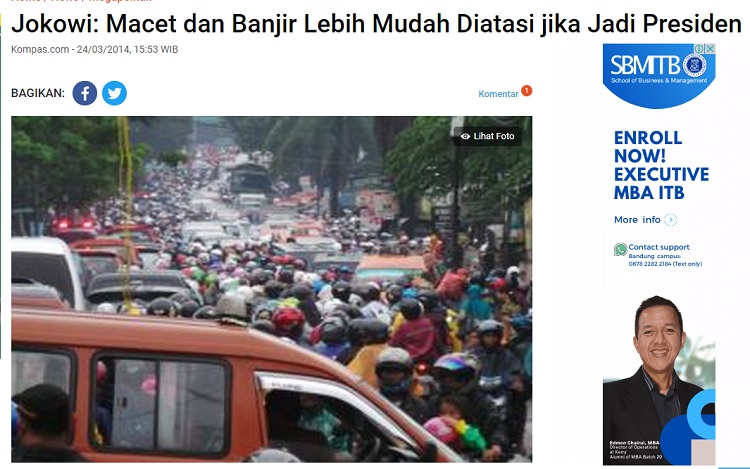 [Cek Fakta] Anies Sebut Lebih Mudah Mengatasi Banjir Jika Jadi Presiden? Ini Faktanya